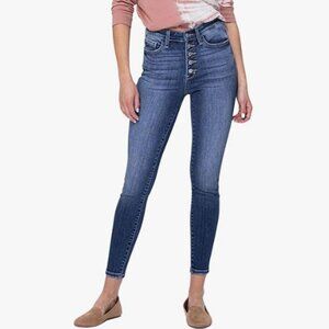 Judy Blue Button Fly Basic 5 Pocket Skinny